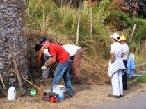 I lavoratori stagionali del Parco al lavoro